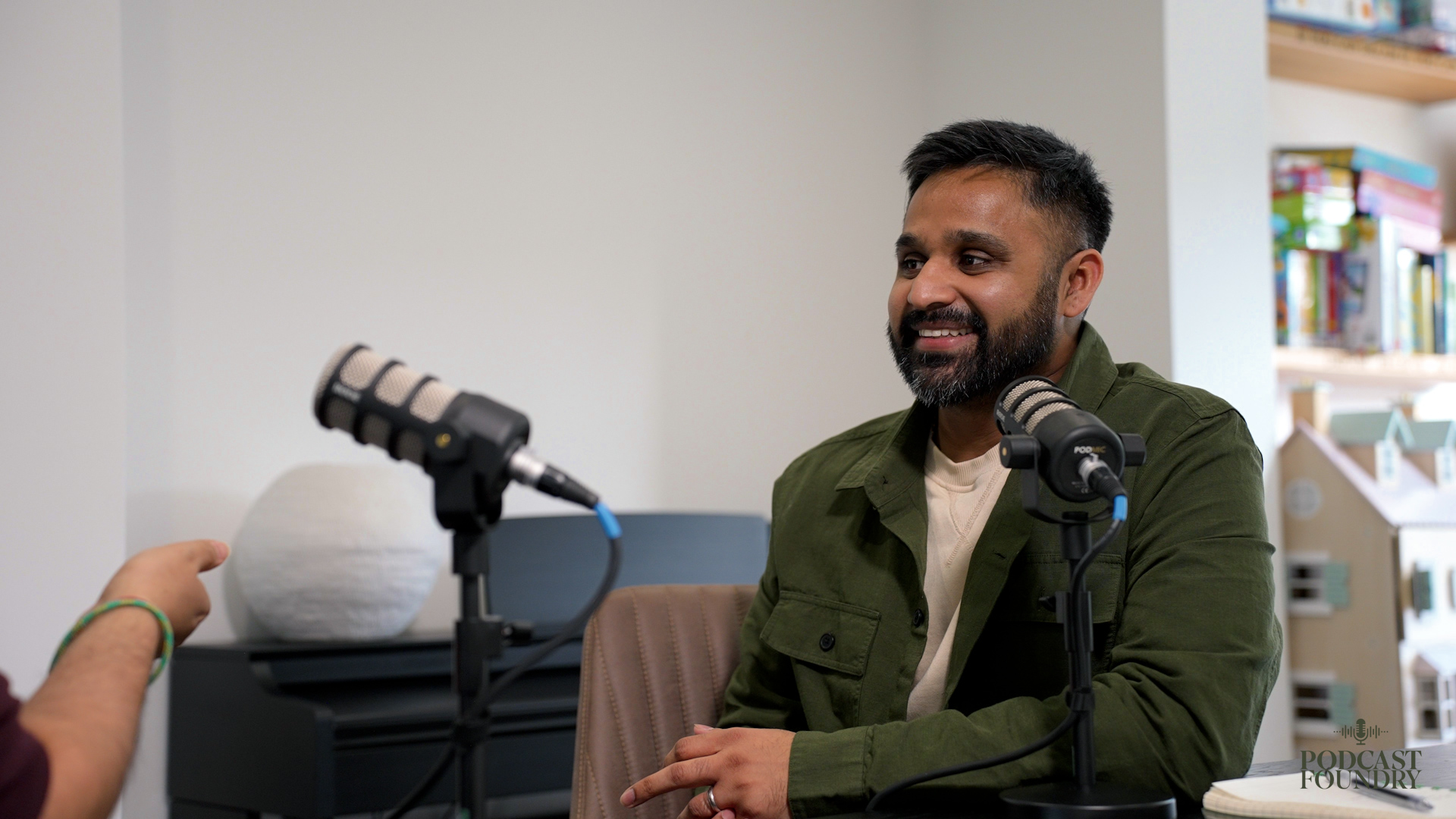 Priyesh Pankhania, co-founder of Podcast Foundry